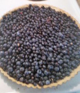 tarte aux bleuets