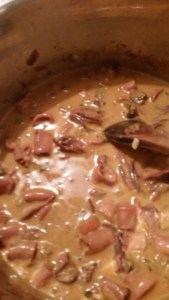 rouille de calamars prête à servir