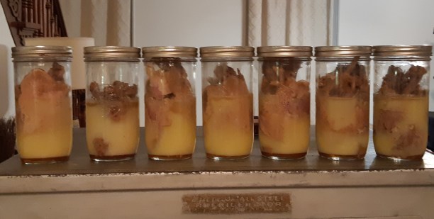 confit de canard en bocaux