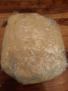 pâte filmée pour pousse lente au frigo