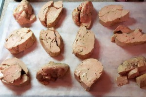 tranches de foie gras